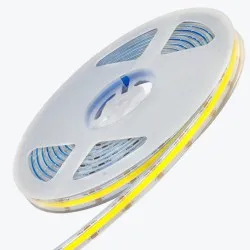 Banda LED COB PL-COB320-CW-12E, IP-67, 10mm 12V, 8W/m, 6500K, 320led/m, 5m PANLIGHT