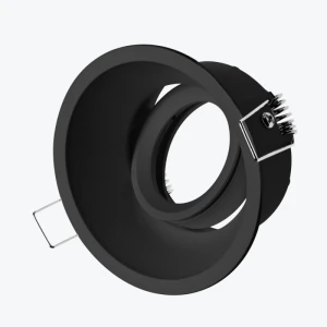 Встраиваемый светильник GU10 круглый черный 93x43mm IP20 PL-23594B