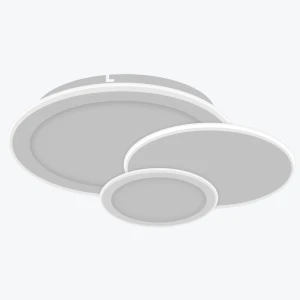 Светодиодная люстра 100W 7500Lm 3000K/4000K/6000K белая PL-21832W