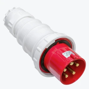 Вилка переносная 045 3Р+РЕ+N 125A 5P 380В IP67