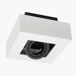 Corp de iluminat aluminiu ASTER max 20W GU10 IP20 alb OS-AS1GU10-00