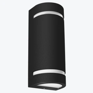 Фасадный светильник max.2x35W GU10 IP44 75x95x238mm черный PL-13282P PANLIGHT