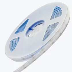 Banda LED COB PL-COB320-B-12E, IP-67, 10mm 12V, 8W/m, albastru, 320led/m, 5m PANLIGHT