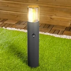 Lampa de gradina cu senzor de miscare MEDIO-P 50 PIR, grafit