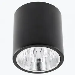 Corp de iluminat LED DRAGO max 60W E27 180mm IP20 rotund negru OS-DRAGO18-00