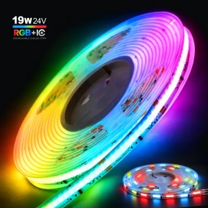 LED лента COB RGBIC 24V 10 mm 19W 720led/m IP20 5m PL-COBRGB720IC-24 PANLIGHT