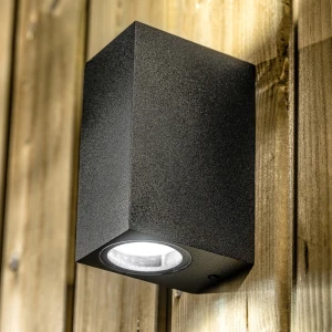 Фасадный светильник max.2x35W GU10 IP44 92x150mm черный PL-12682P PANLIGHT