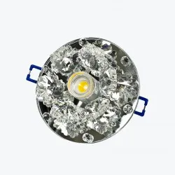 Встраиваемый светодиодный светильник 8Вт 2700K IP20 PL-19LE3CH PANLIGHT