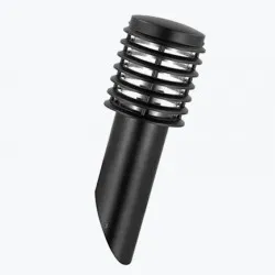Lampa de gradina pe perete PALMIYE-1 HL295 negru max.100W IP44 230V E27 075-001-0001