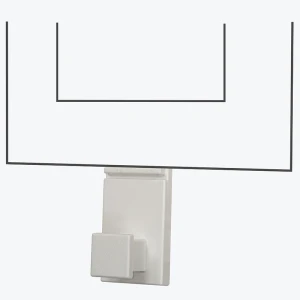 Cuier unitar LINE alb mat TRLW/111 SIMON 55