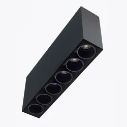Corp de iluminat LED ARTEMIDA 15W 1420Lm IP20 4000K patrat negru LD-ATM15WCP-NB