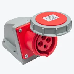 Розетка стационарная 1142 3P+PE 16A 4P 380В IP67