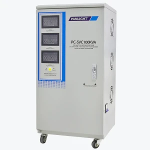 Трехфазный стабилизатор напряжения 100KVA 80KW 380V SBW-F-100KVA-80KW PANLIGHT
