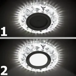 Встраиваемый светильник с подсветкой LED PL-1SZ64