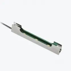 Suport pentru polita LED 8mm 0,24W/12VDC 3 dioade cablu 2m MiniAmp 6500K aluminiu LD-3SKL-ZBN