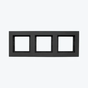 Рамка 3-местная черная IP44 Epica UP1-FPB-03-44