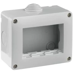 09809 Doză aparentă 3M IP40 CONTENIT Vimar Neve UP, Gri