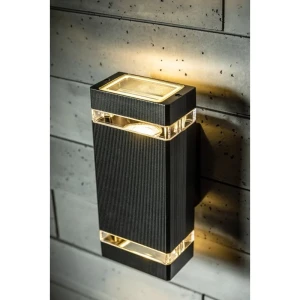 Фасадный светильник max.2x35W GU10 IP54 110x105x235mm черный PL-12652P PANLIGHT
