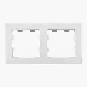 Рамка 2-местная белая Epica UP1-FPW-02