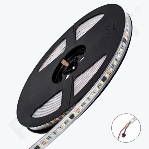 Адресная LED лента 24V 9.6W 3000K-6500K PIXS IP67 10mm SPI 5m PL-2835PIXS-CCT120-24E