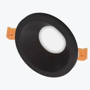 Встраиваемый светильник GU10 круглый черный 82x42mm IP20 PL-23516B