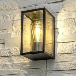 Lampa de gradina bra VENTANA-AU max.20W E27 IP54 negru OS-VENTANAUA-00
