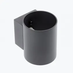 Corp de iluminare pe perete CAMPIONE max.40W G9 IP20 rotund negru OS-CAM40WG9OK-00