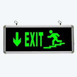 Indicator LED evacuare urgenta acumulator PL-EXDW INDICATOR SĂGEATĂ SCARI JOS EXIT