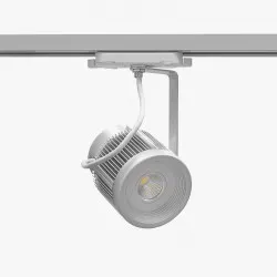 Proiector track cu LED pe sina 2 fire argintiu PL-TK15BP 15W 4100K