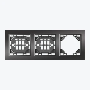 Rama 3 locuri orizontala neagra seria Minsk ERM-G-303-30 EKF
