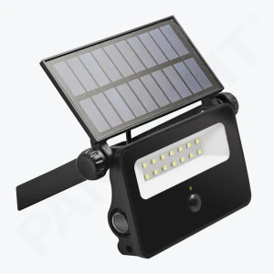 Proiector LED 10W solar cu senzor 850lm IP54 6500K 2600mAh PL-FLS-10S-CW PANLIGHT