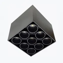 Corp de iluminat LED ARTEMIDA 20W 1920Lm IP20 4000K patrat negru LD-ATM20WCK-NB