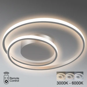 Светодиодная люстра 60W 4500Lm 3000K/4000K/6000K белая PL-21870W