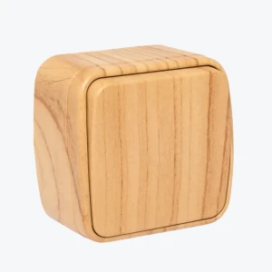 Выключатель накладной 1-кл светлое дерево IP20 Minsk EGV10-021-30 EKF