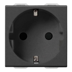 09208.CM Priză 2P+E 16A 2M Vimar Neve carbon matt