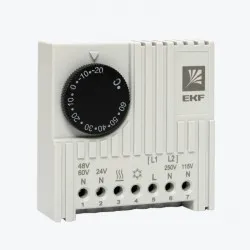 Termostat NO/NC pe DIN-reica 5-10A 230V IP20