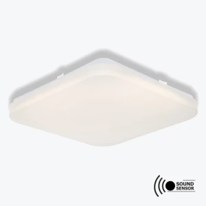 Плафон LED 24W 4000K IP20 2640lm Osram Ceiling Square Sensor, белый с датчиком звука