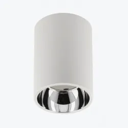 Corp de iluminat ARIES 73X105mm IP20 rotund alb/ chrom OS-ARIOK-23