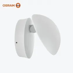 Светильник накладной светодиодный уличный LED FACADE INDIRECT ROUND 13W 3000K IP54 белый LEDVANCE