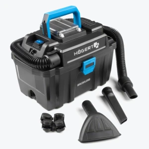 Aspirator industrial fără fir Hoegert 18V fără acumulator HT2E256-OVC