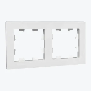 Рамка 2-местная белая Epica UP1-FPW-02