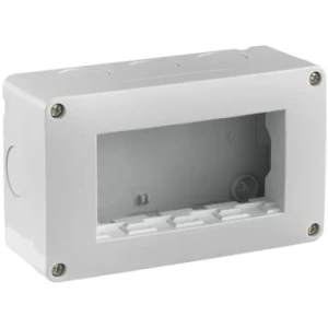 09804 Doză aparentă 4M IP40 CONTENIT Vimar Neve UP, Gri