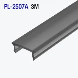 Рассеиватель черный для профиля PL-2507A 3 метра