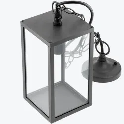 Lampa de gradina suspendabila VENTANA-H max.20W E27 IP54 negru OS-VENTANAH-00