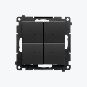 Контроллер Simon 55 GO WiFi черный мат, кнопочный до 30 сцен 230V TEK1W.01/149