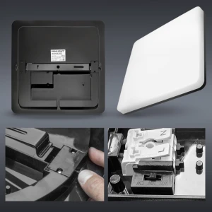 Плафон потолочный LED 24W 3CCT PL-CL24H6Y3CCT-BL 230V IP54 черный 330x50 PANLIGHT-thumb-3