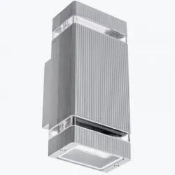 Настенный светильник уличный NESSA max.2x50W GU10 IP54 серый LD-NESSAGU10D-80