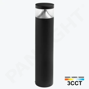 Садовый светильник 14 W 3CCT столбик 90cm, черный IP65 LED PL-251044