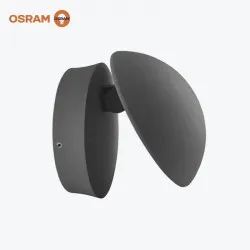 Светильник накладной светодиодный уличный LED FACADE INDIRECT ROUND 13W 3000K IP54 серый LEDVANCE