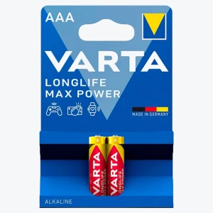 Батарейки VARTA LONGLIFE MAX POWER AAA Alkaline 2 шт.
